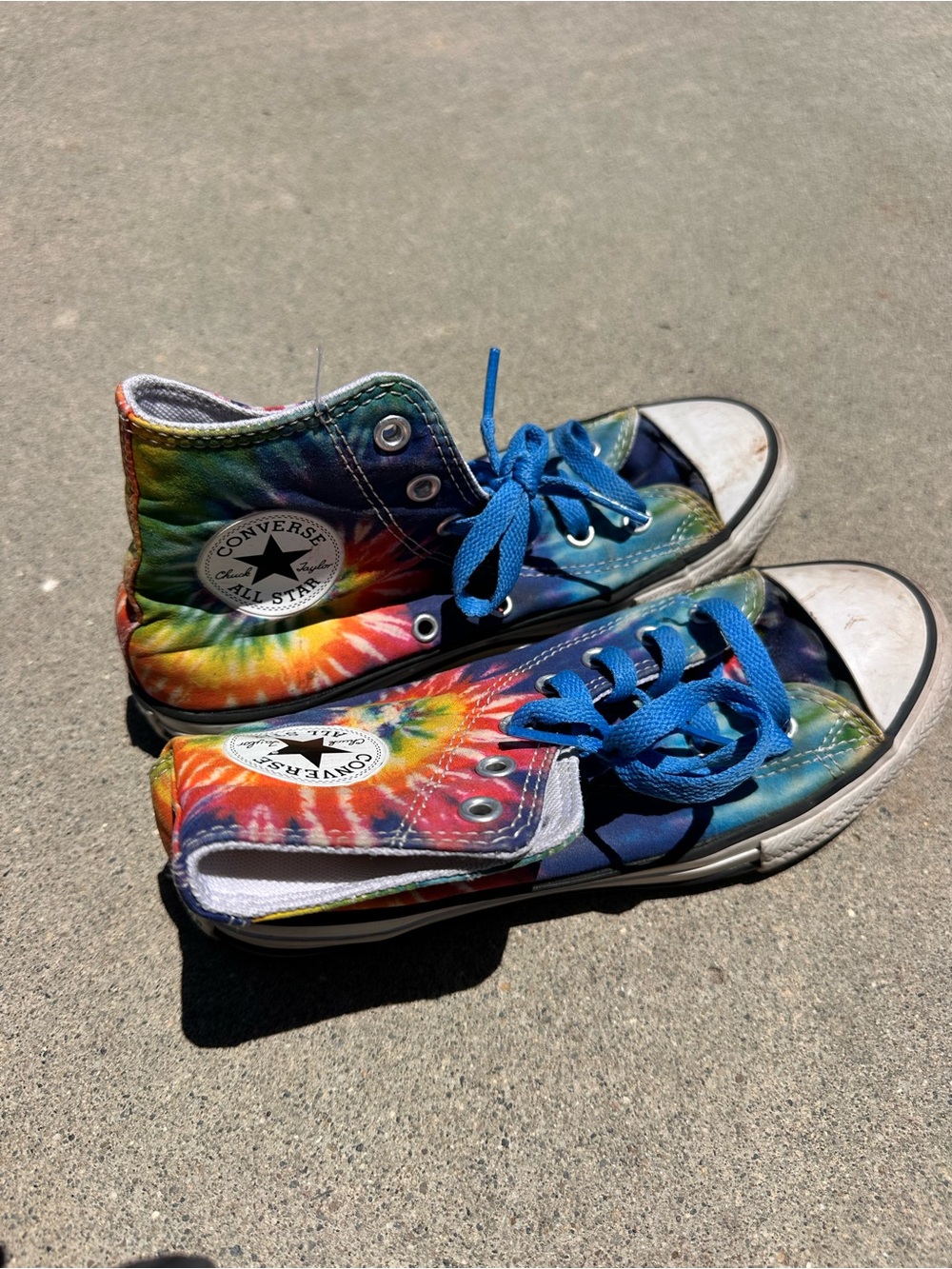 Converse Kids' Tie-Dye High Top Sneakers - Multicolor